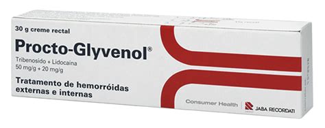 Procto Glyvenol Creme Rectal 30 g Farmácia Nacional